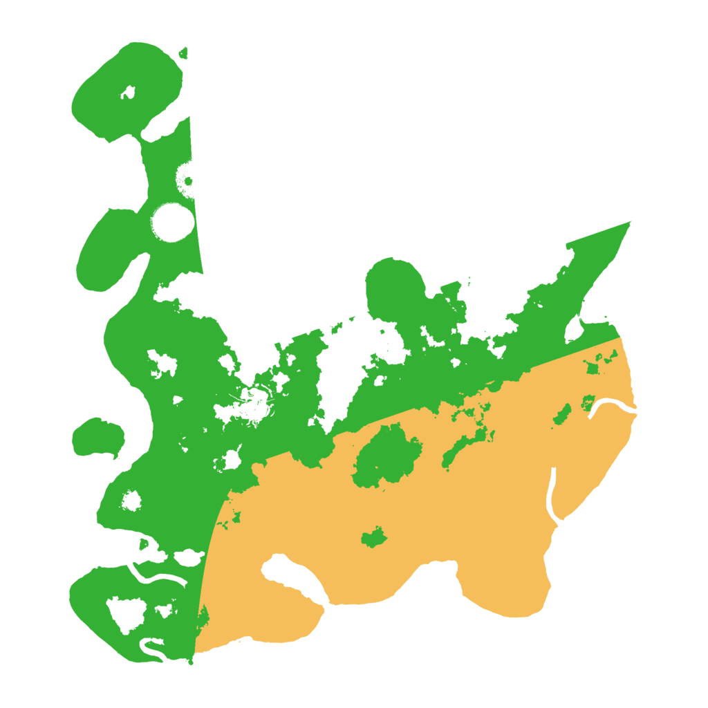Biome Rust Map: Procedural Map, Size: 3200, Seed: 5770162