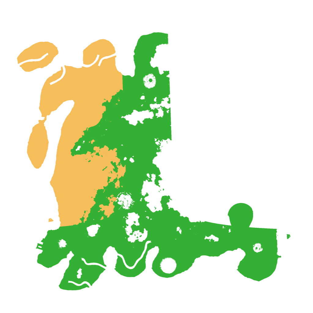Biome Rust Map: Procedural Map, Size: 3500, Seed: 506766129