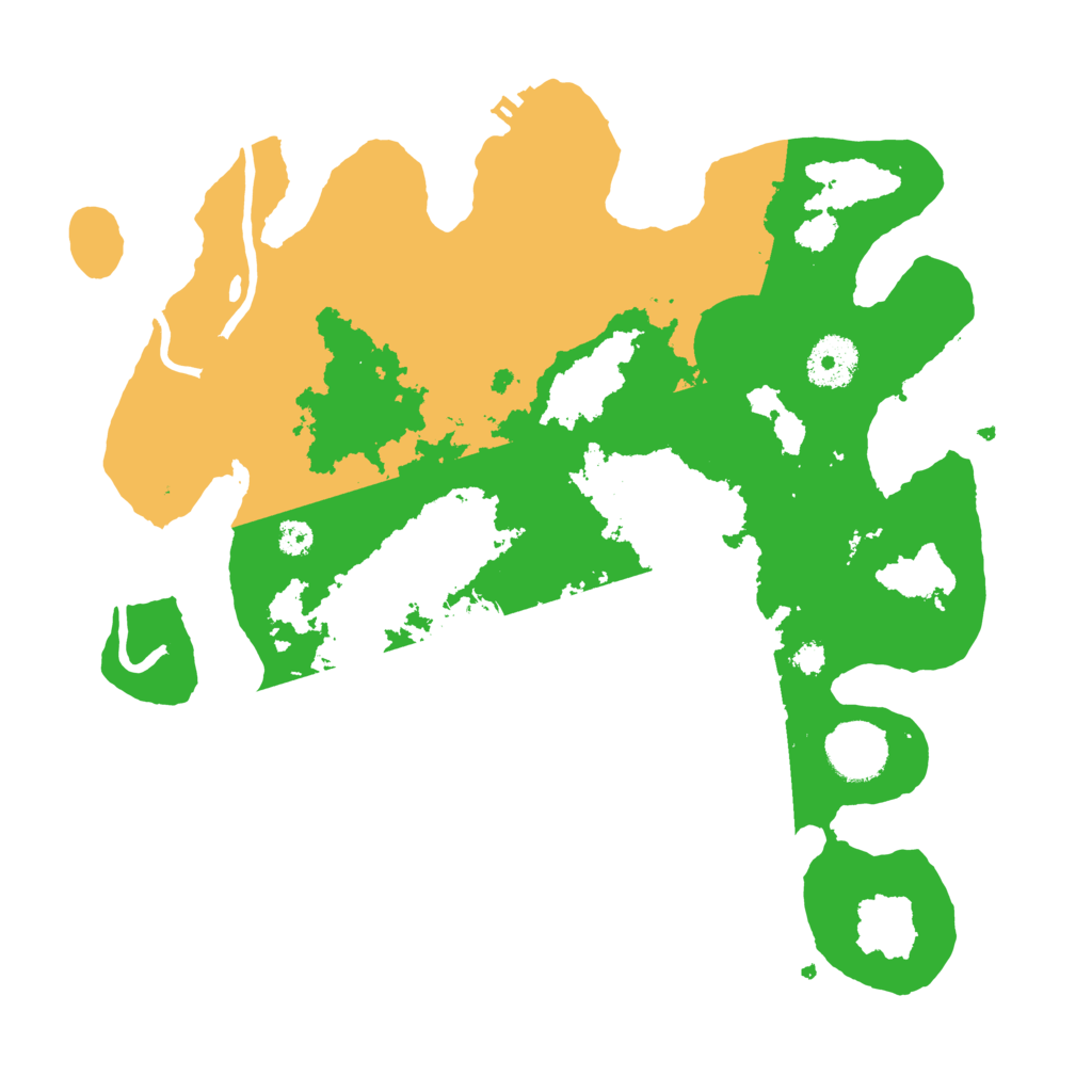 Biome Rust Map: Procedural Map, Size: 3200, Seed: 919765