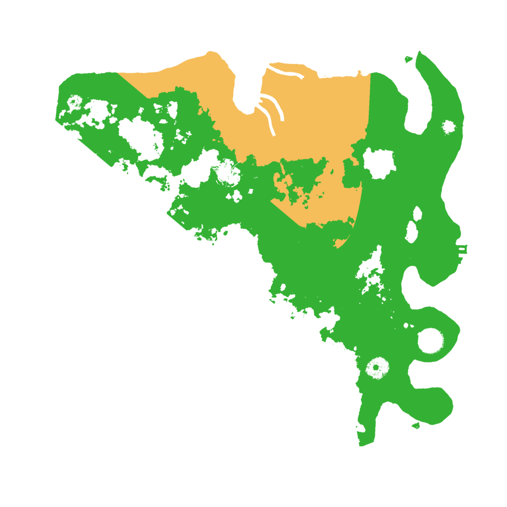 Biome Rust Map: Procedural Map, Size: 3500, Seed: 5318008