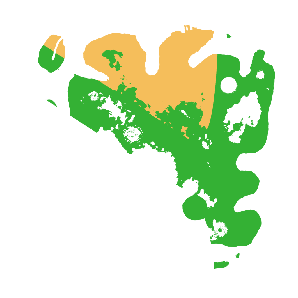 Biome Rust Map: Procedural Map, Size: 3200, Seed: 5183104