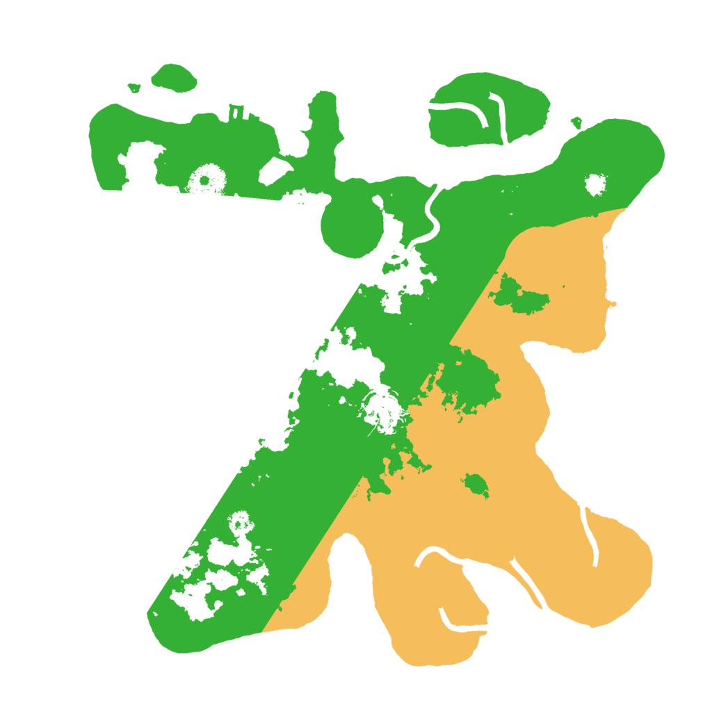 Biome Rust Map: Procedural Map, Size: 3000, Seed: 82933