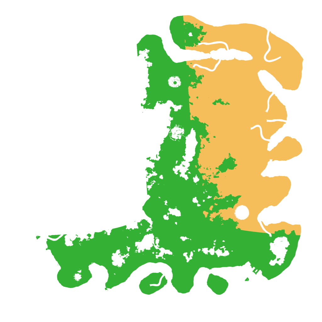 Biome Rust Map: Procedural Map, Size: 4000, Seed: 78549