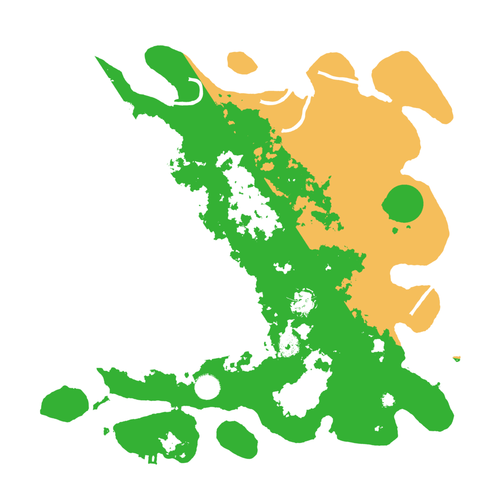 Biome Rust Map: Procedural Map, Size: 3500, Seed: 1771074790
