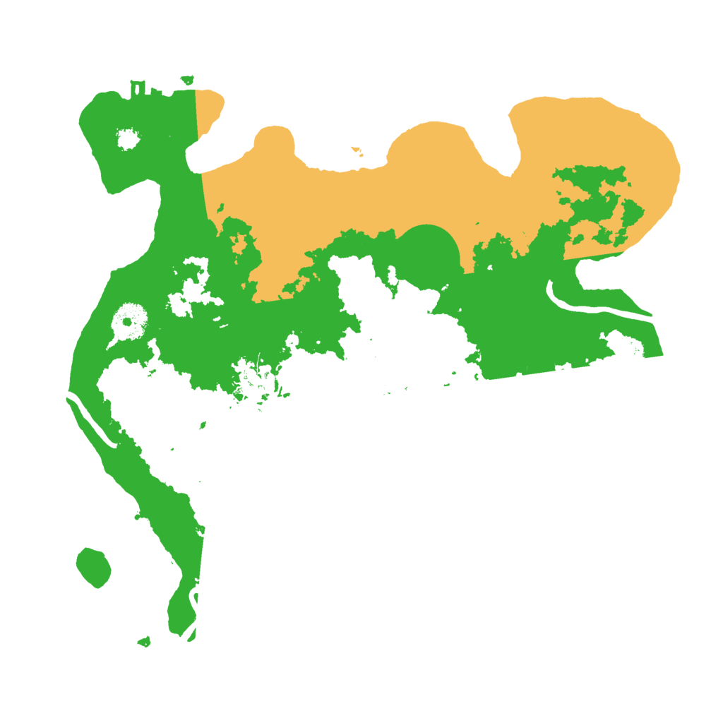 Biome Rust Map: Procedural Map, Size: 3009, Seed: 50000