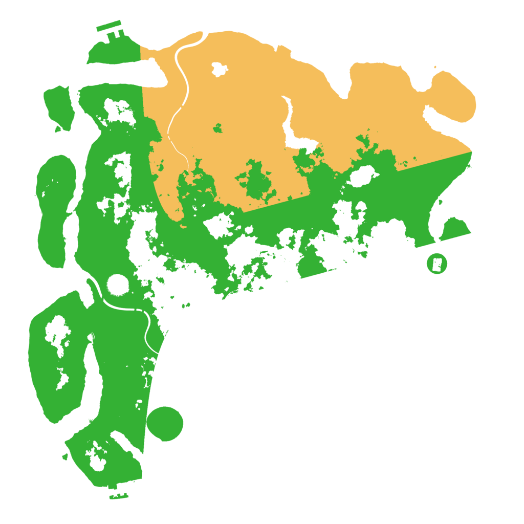 Biome Rust Map: Procedural Map, Size: 4250, Seed: 1216184941