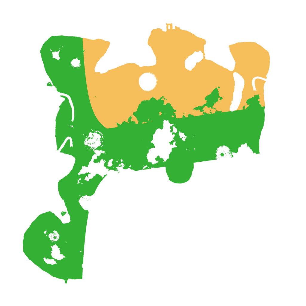 Biome Rust Map: Procedural Map, Size: 3000, Seed: 937065015