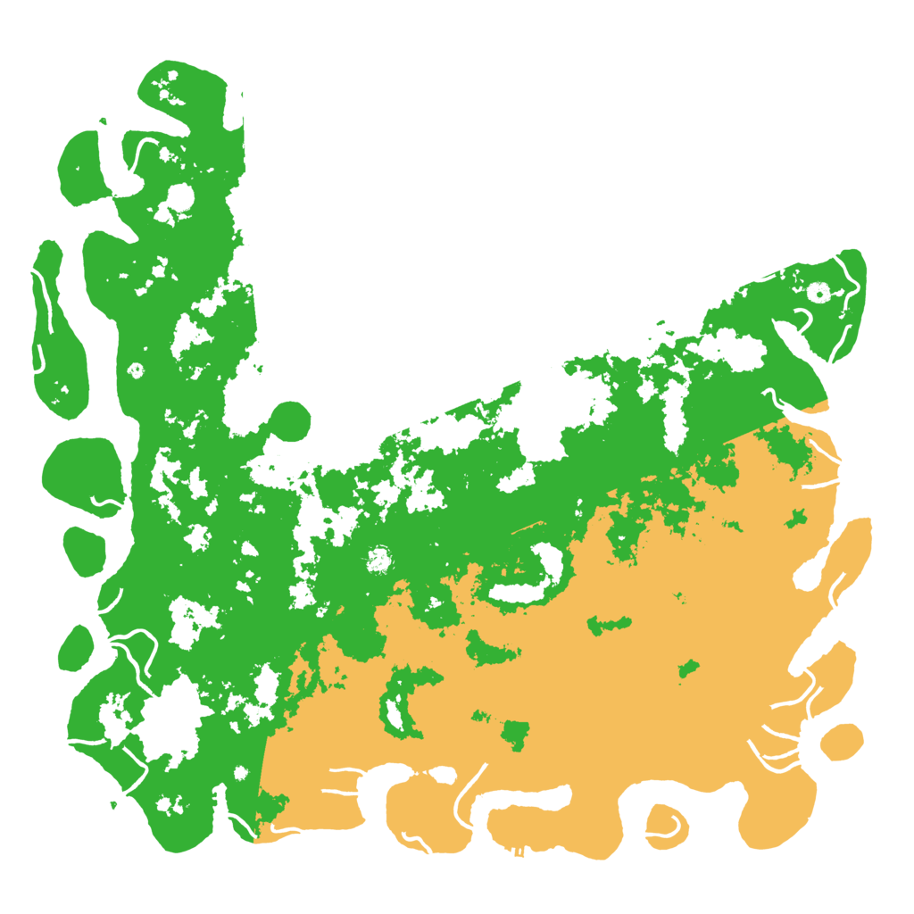 Biome Rust Map: Procedural Map, Size: 6000, Seed: 183325