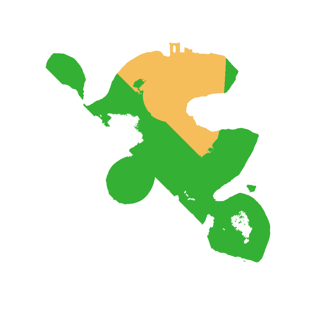 Biome Rust Map: Procedural Map, Size: 1800, Seed: 12314