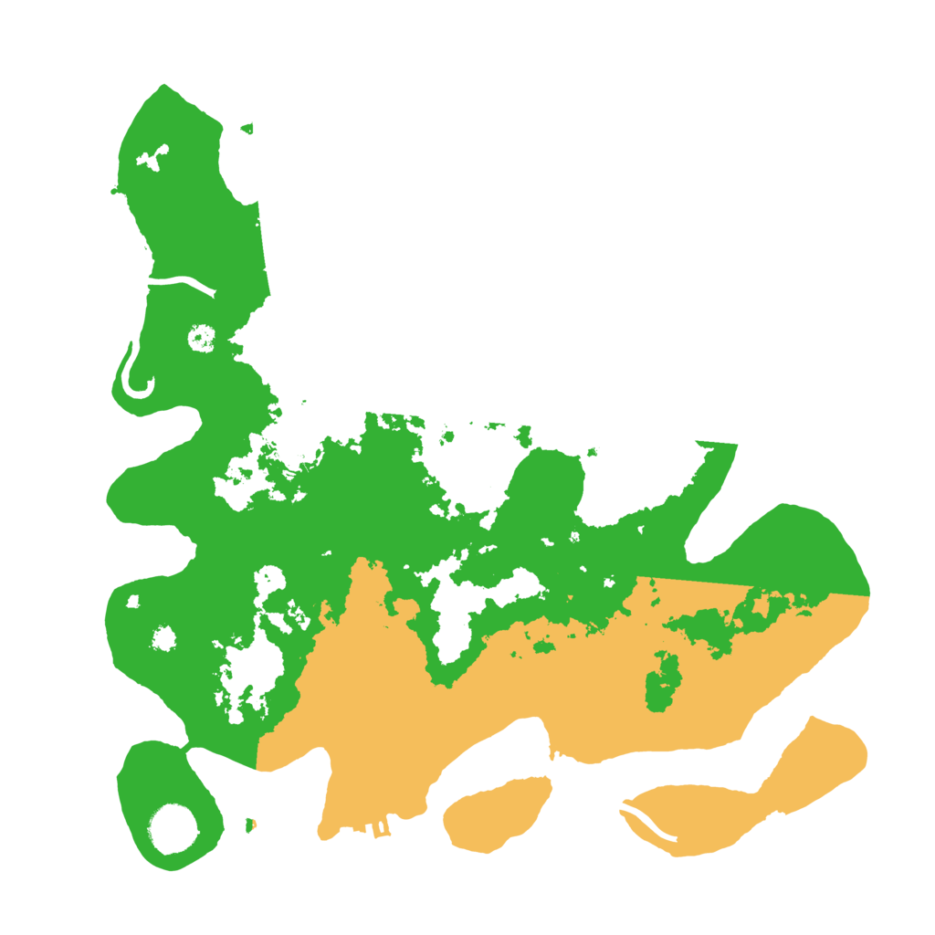 Biome Rust Map: Procedural Map, Size: 3436, Seed: 1364943