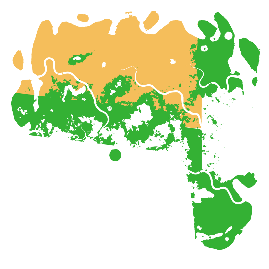 Biome Rust Map: Procedural Map, Size: 6000, Seed: 777589