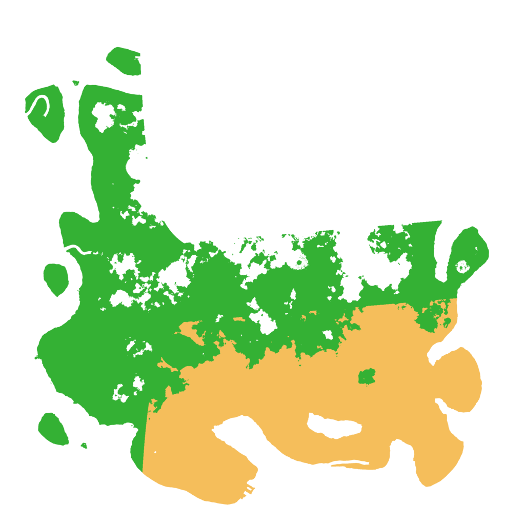 Biome Rust Map: Procedural Map, Size: 4250, Seed: 579436184