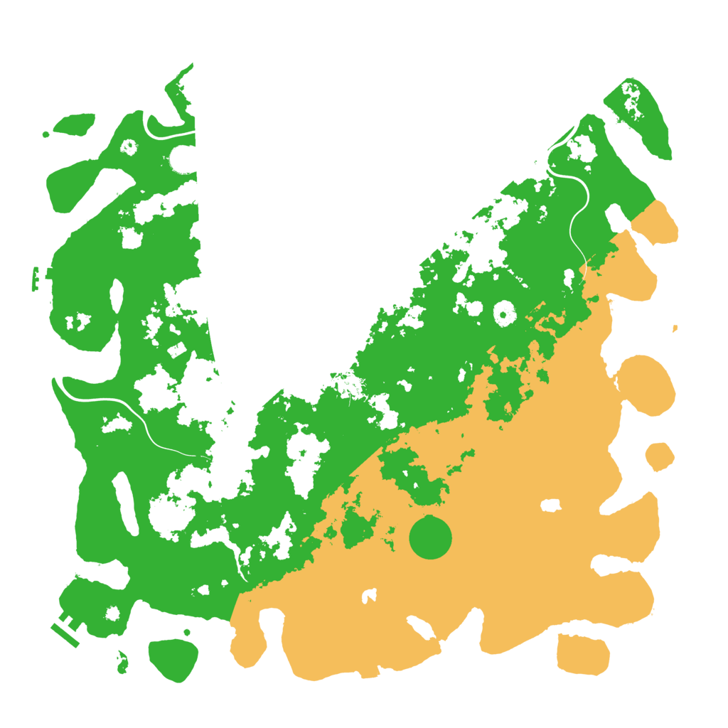 Biome Rust Map: Procedural Map, Size: 4500, Seed: 1777269344