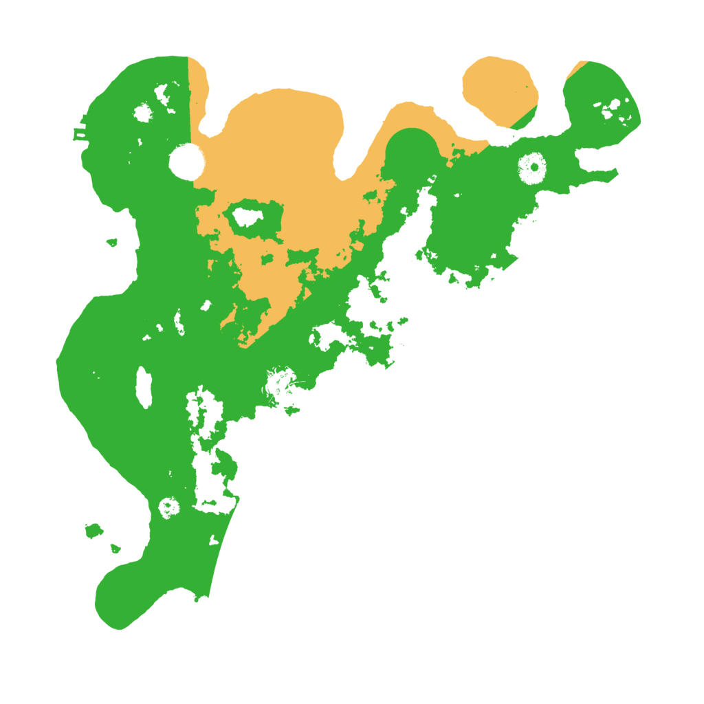 Biome Rust Map: Procedural Map, Size: 3500, Seed: 856743689