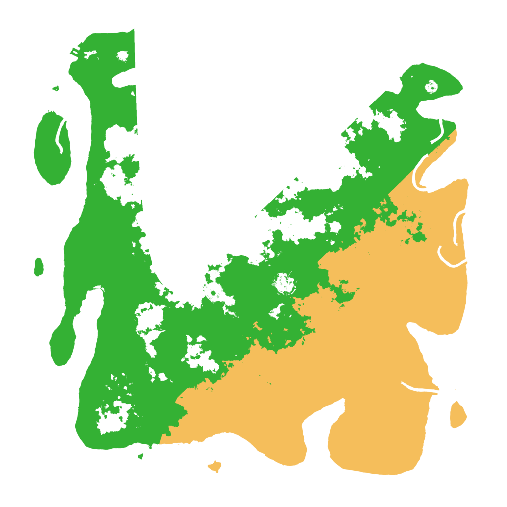 Biome Rust Map: Procedural Map, Size: 4250, Seed: 7696