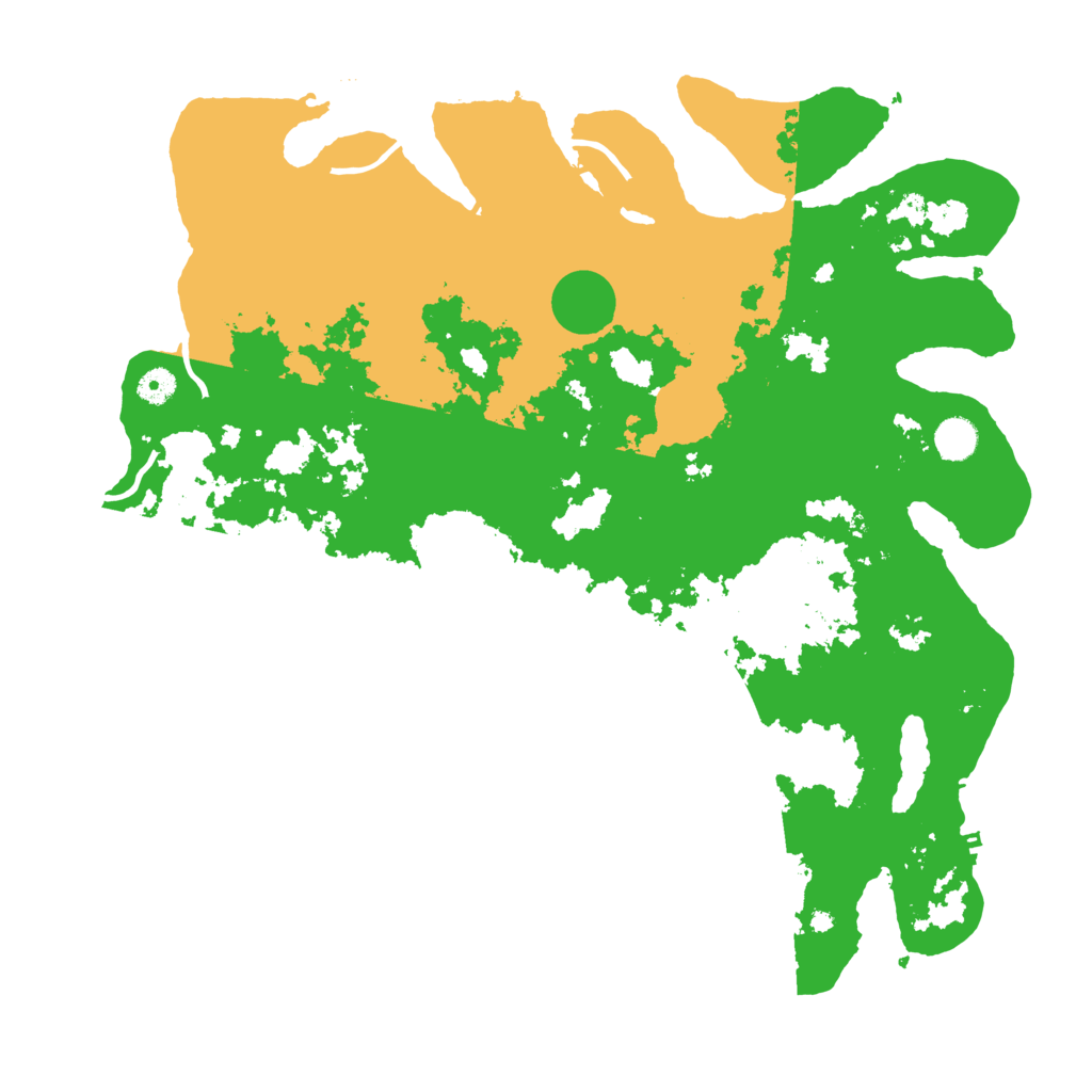 Biome Rust Map: Procedural Map, Size: 4500, Seed: 2114750563