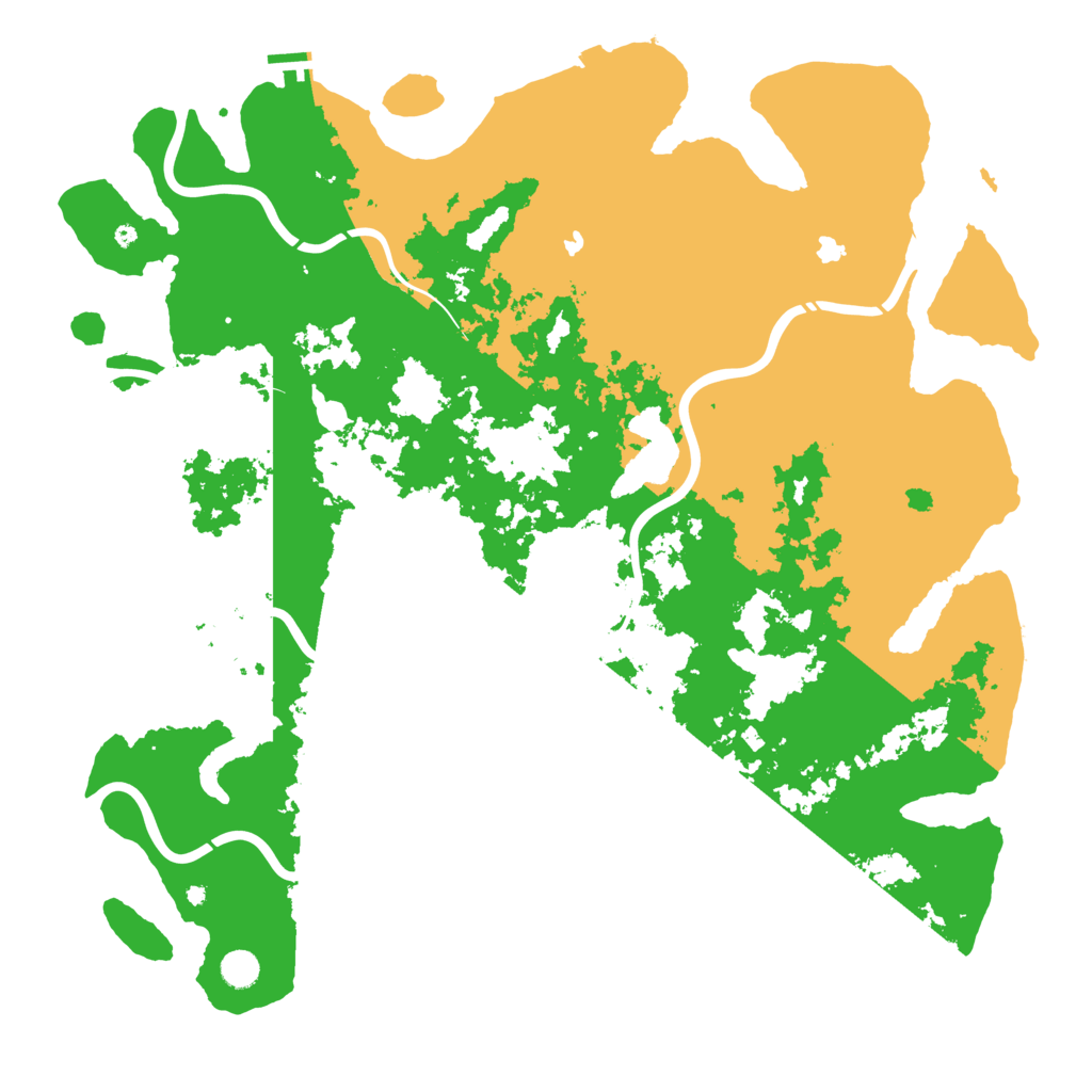 Biome Rust Map: Procedural Map, Size: 5000, Seed: 1258169969