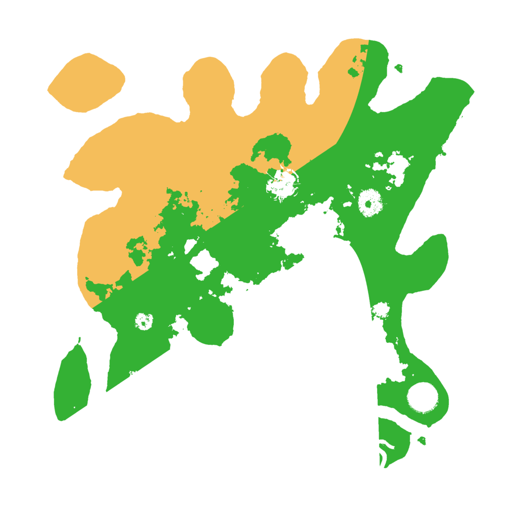 Biome Rust Map: Procedural Map, Size: 3000, Seed: 42424