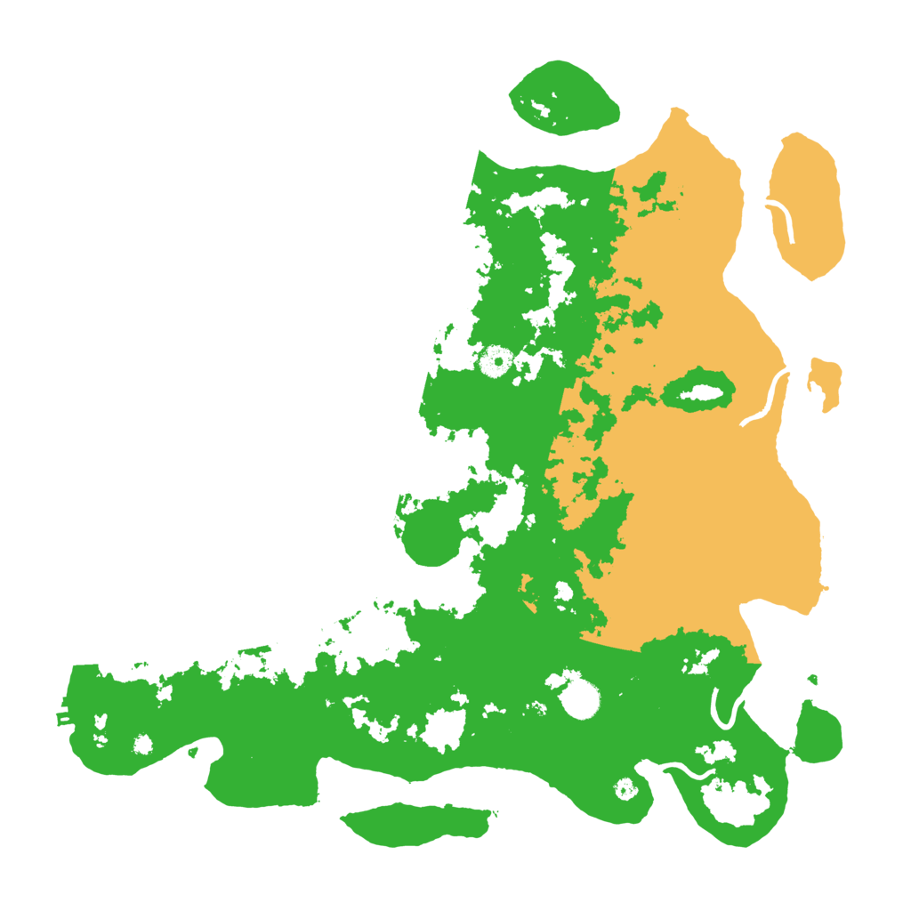 Biome Rust Map: Procedural Map, Size: 4250, Seed: 10494707