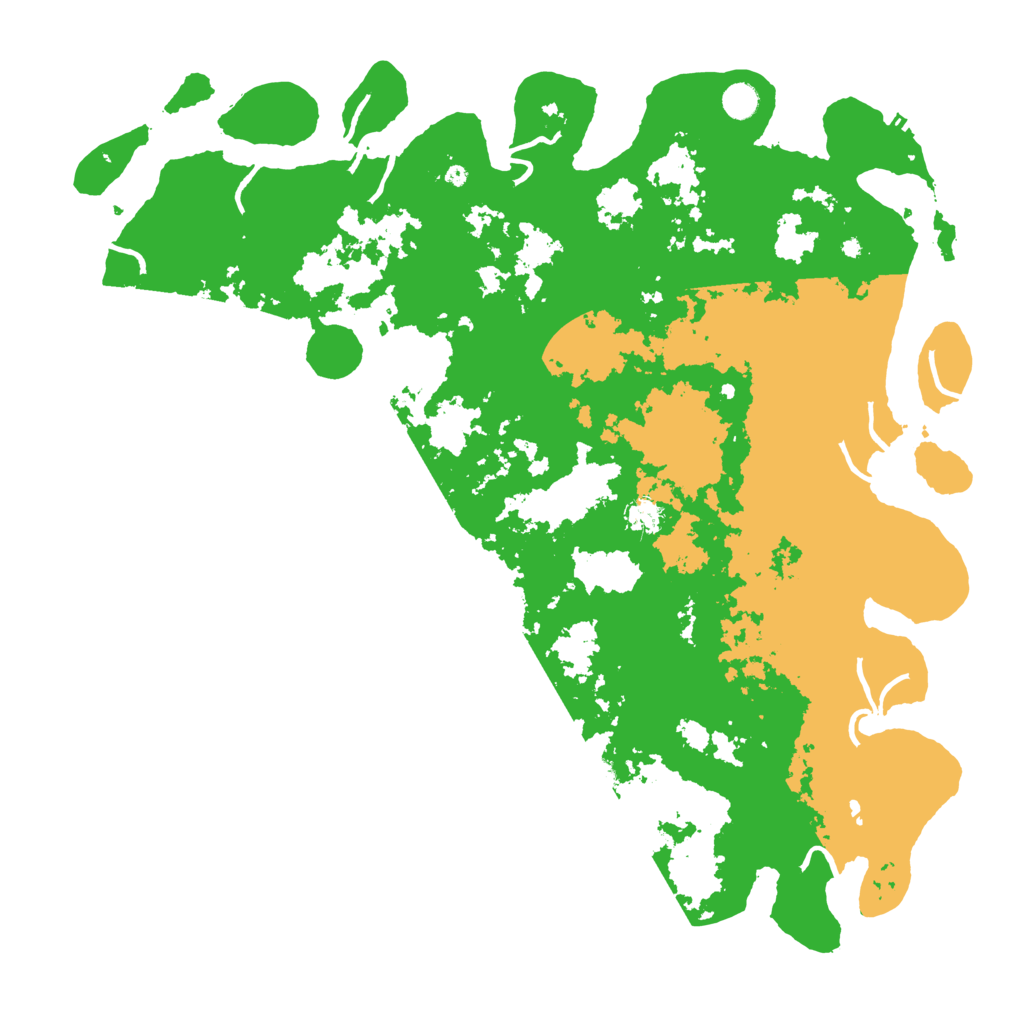 Biome Rust Map: Procedural Map, Size: 5000, Seed: 648125