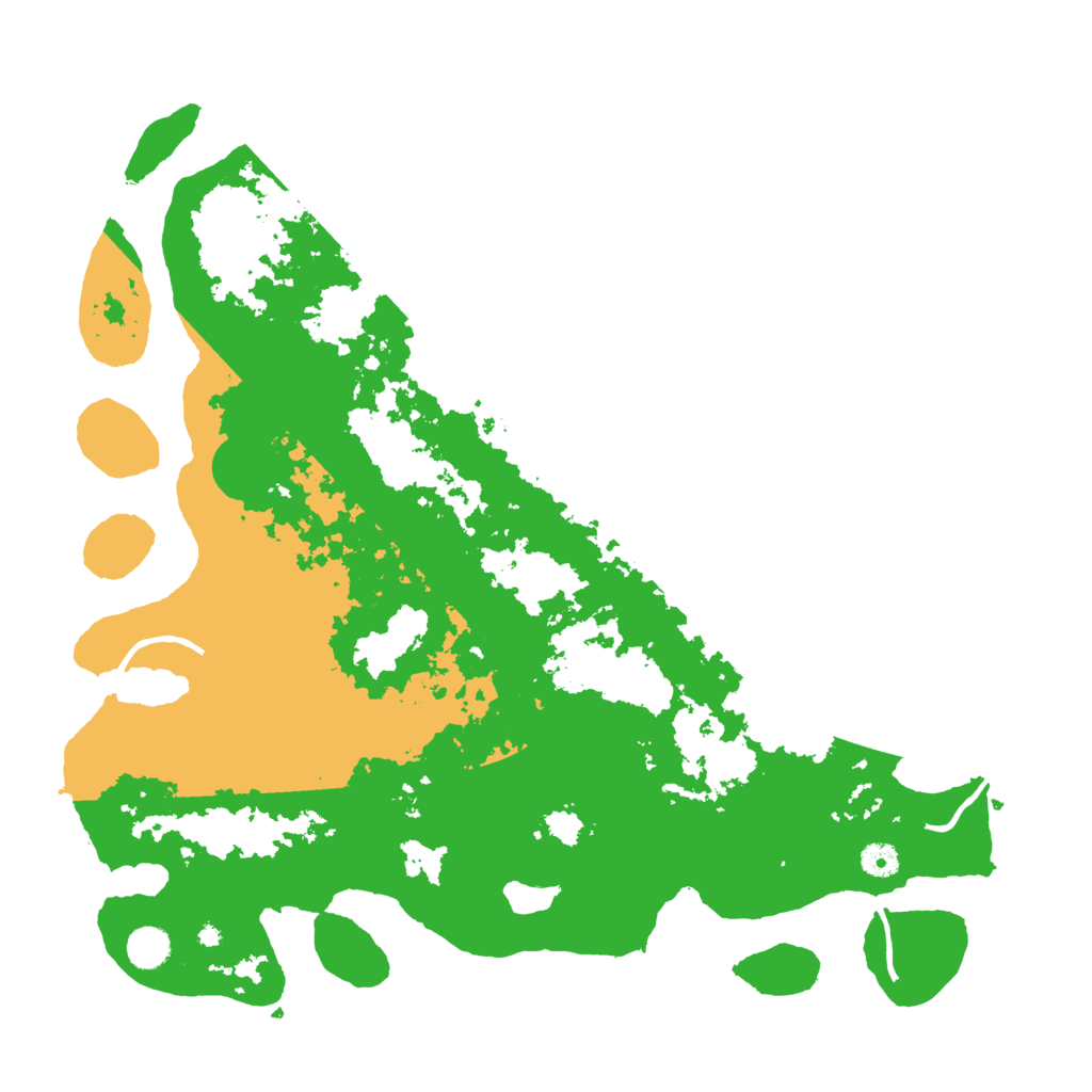 Biome Rust Map: Procedural Map, Size: 4500, Seed: 2400872