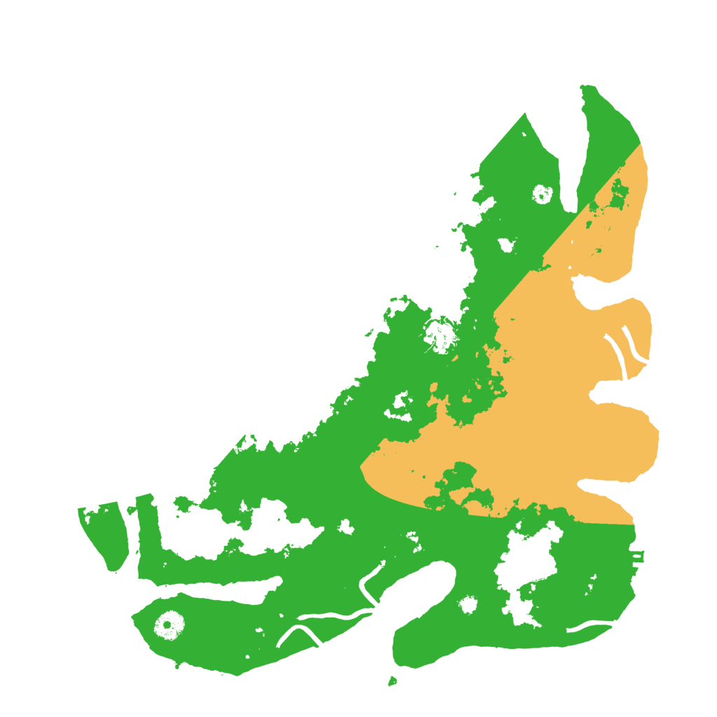 Biome Rust Map: Procedural Map, Size: 3750, Seed: 1078111516