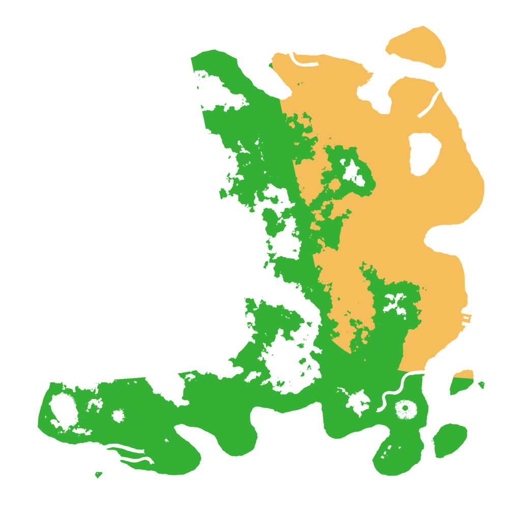 Biome Rust Map: Procedural Map, Size: 3750, Seed: 1205586268