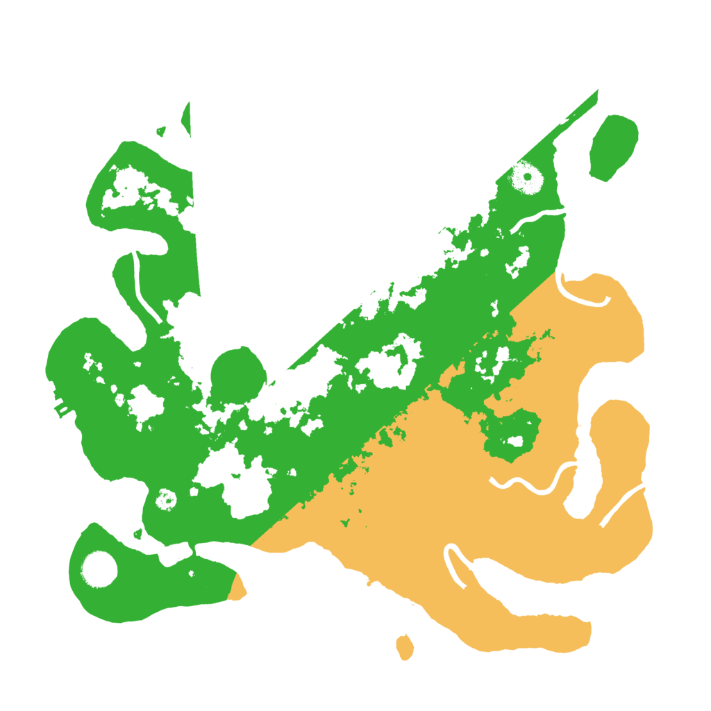 Biome Rust Map: Procedural Map, Size: 3500, Seed: 1296968398