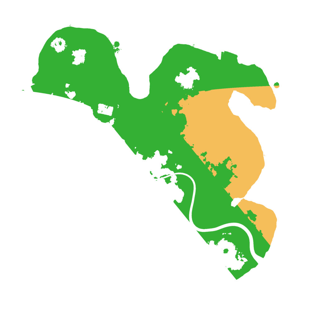 Biome Rust Map: Procedural Map, Size: 2250, Seed: 441142087