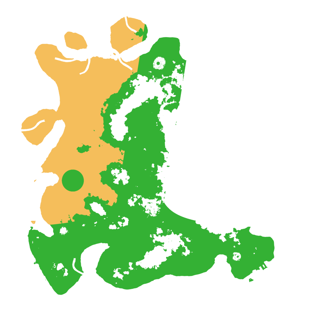 Biome Rust Map: Procedural Map, Size: 3750, Seed: 744064191