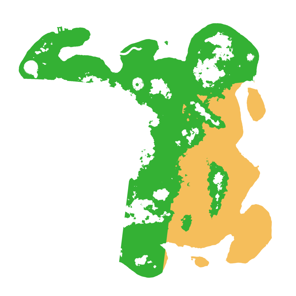 Biome Rust Map: Procedural Map, Size: 3750, Seed: 1342619307