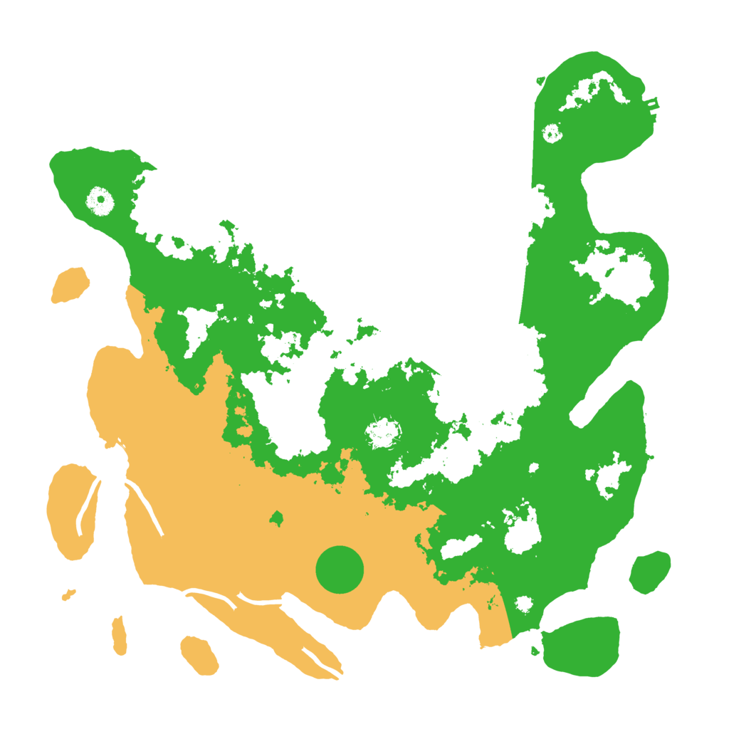 Biome Rust Map: Procedural Map, Size: 4000, Seed: 4653