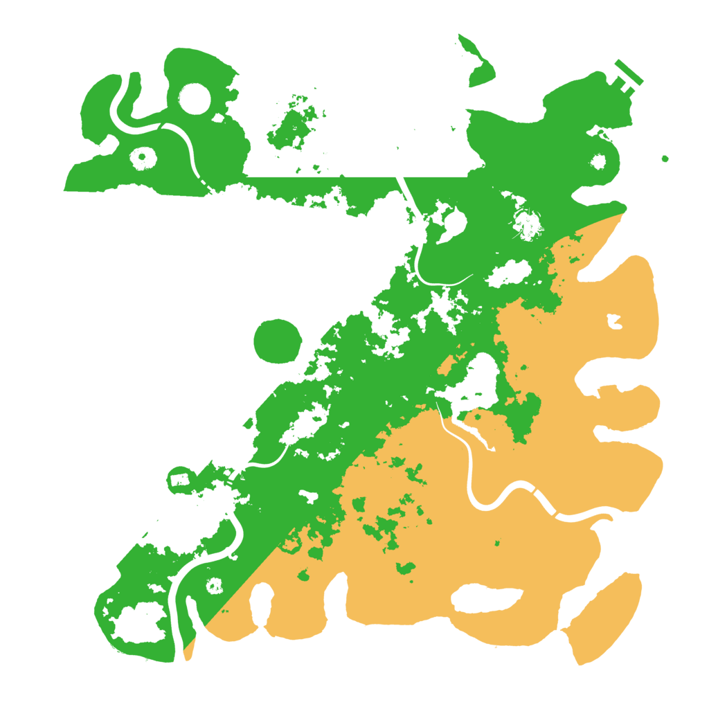 Biome Rust Map: Procedural Map, Size: 4250, Seed: 501175004