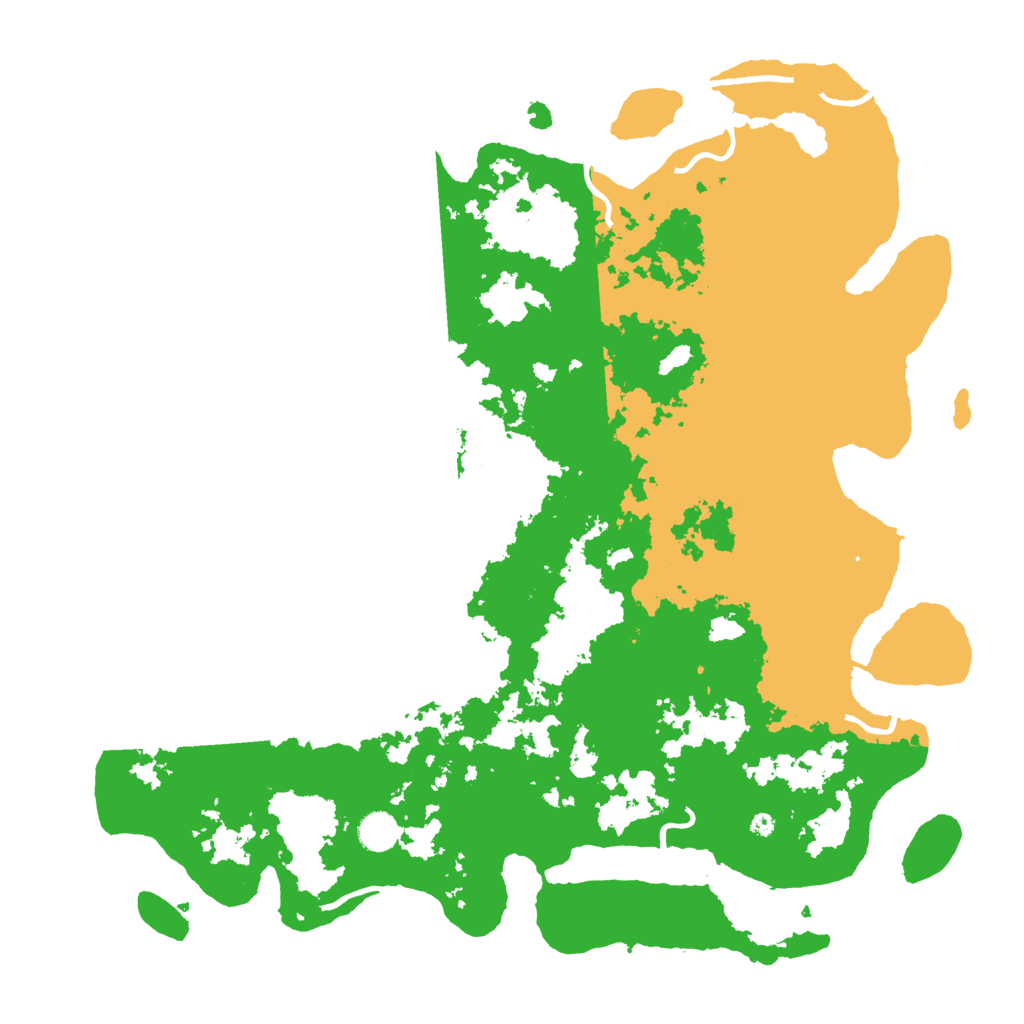 Biome Rust Map: Procedural Map, Size: 4500, Seed: 12733566