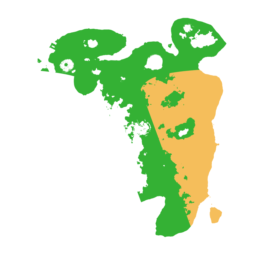 Biome Rust Map: Procedural Map, Size: 3000, Seed: 113316