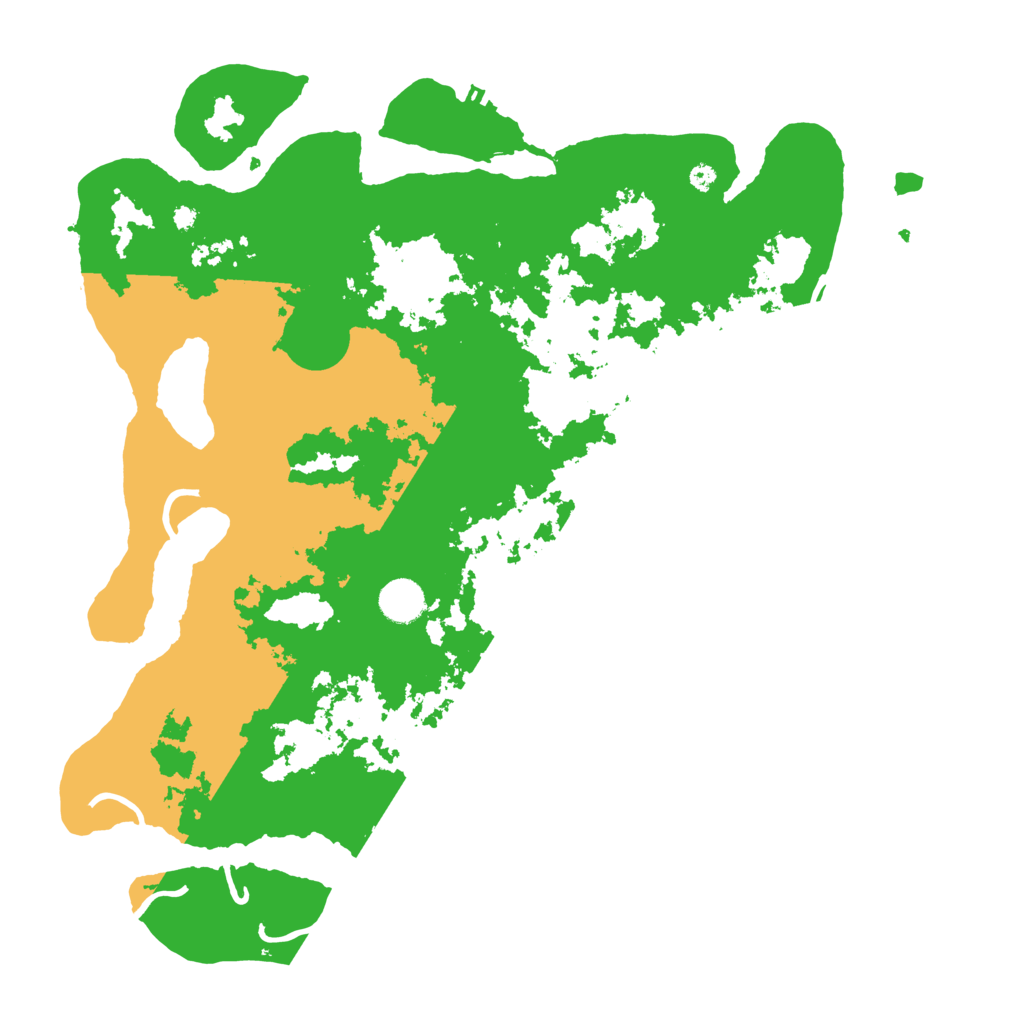 Biome Rust Map: Procedural Map, Size: 4050, Seed: 26247246