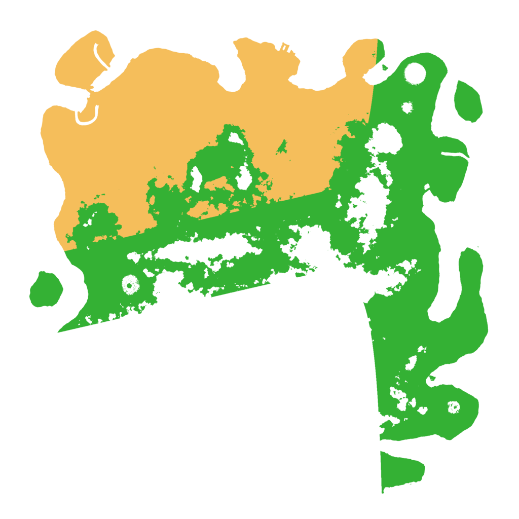 Biome Rust Map: Procedural Map, Size: 4250, Seed: 15151325