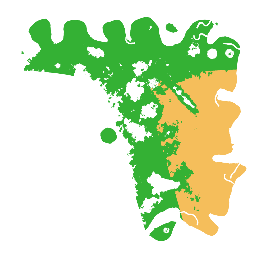 Biome Rust Map: Procedural Map, Size: 4500, Seed: 6533379