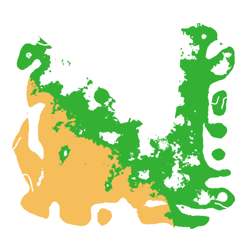 Biome Rust Map: Procedural Map, Size: 4500, Seed: 1942952759