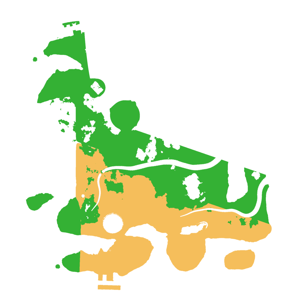 Biome Rust Map: Procedural Map, Size: 2700, Seed: 8272872