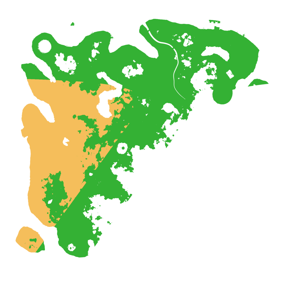 Biome Rust Map: Procedural Map, Size: 4000, Seed: 2124788168