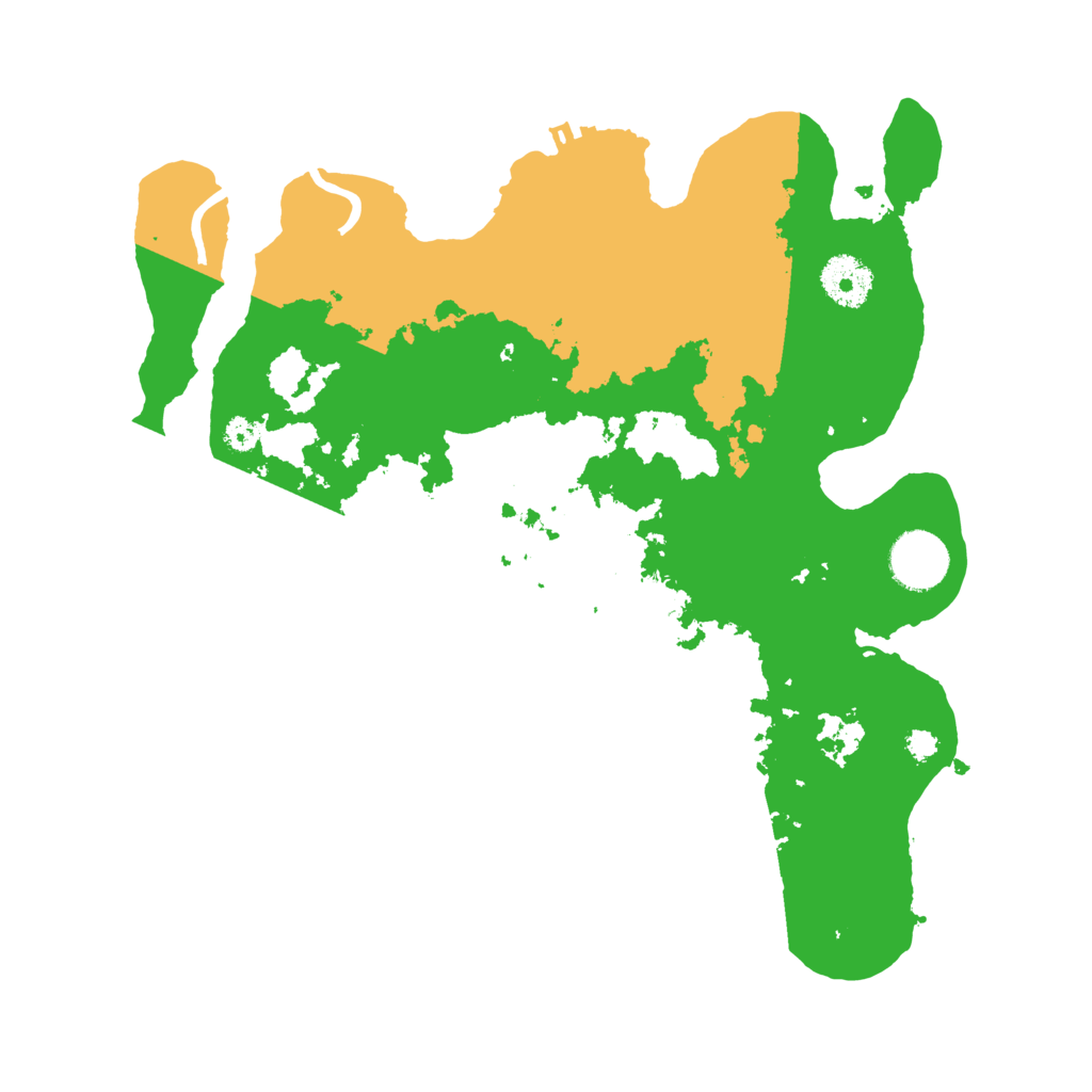 Biome Rust Map: Procedural Map, Size: 3250, Seed: 4465217