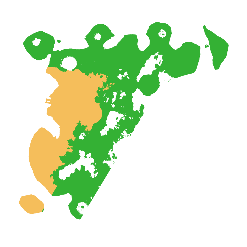 Biome Rust Map: Procedural Map, Size: 3250, Seed: 5230533