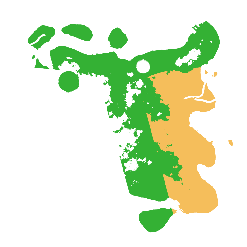 Biome Rust Map: Procedural Map, Size: 3250, Seed: 5344270
