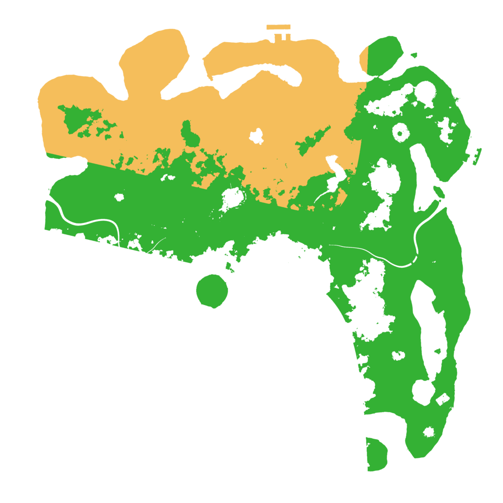 Biome Rust Map: Procedural Map, Size: 4250, Seed: 538