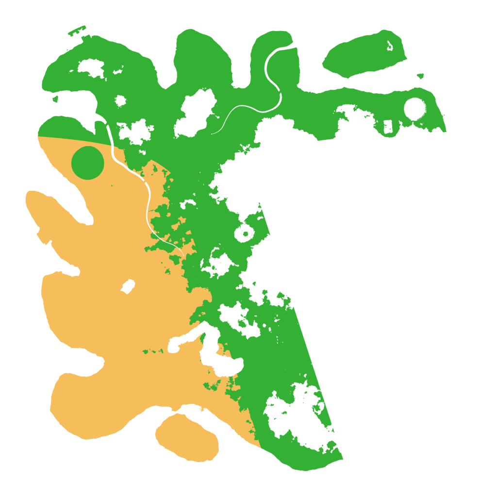 Biome Rust Map: Procedural Map, Size: 4000, Seed: 3524168