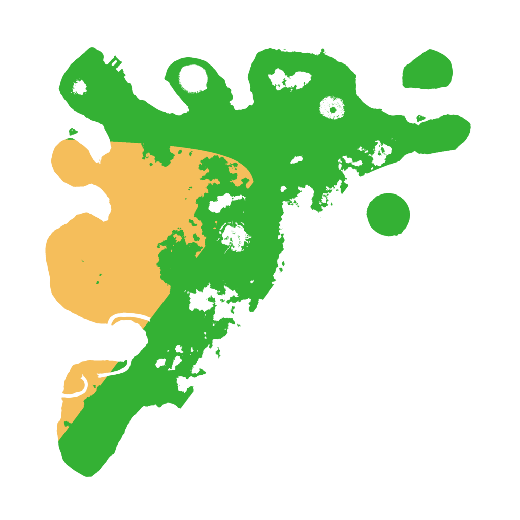 Biome Rust Map: Procedural Map, Size: 3250, Seed: 5131939