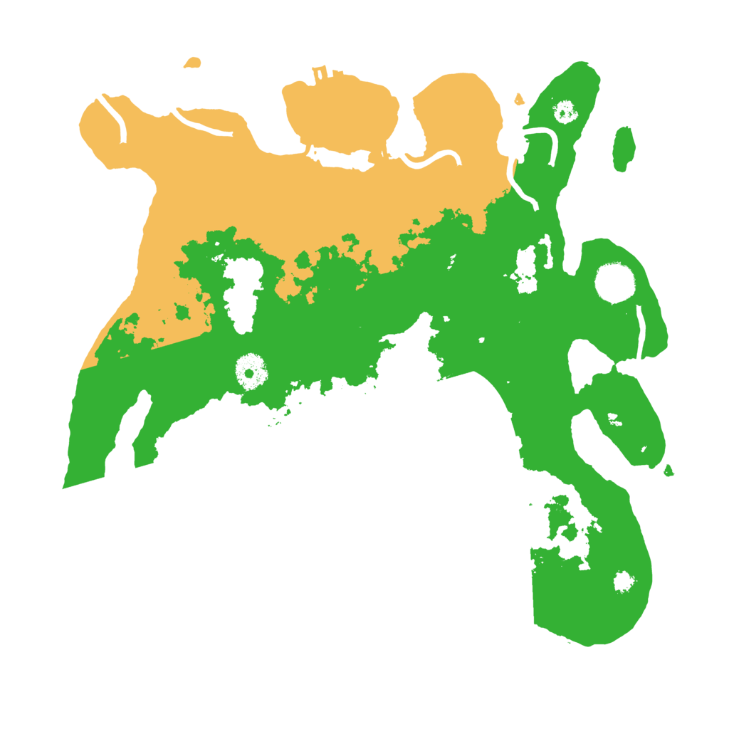 Biome Rust Map: Procedural Map, Size: 3250, Seed: 2405430