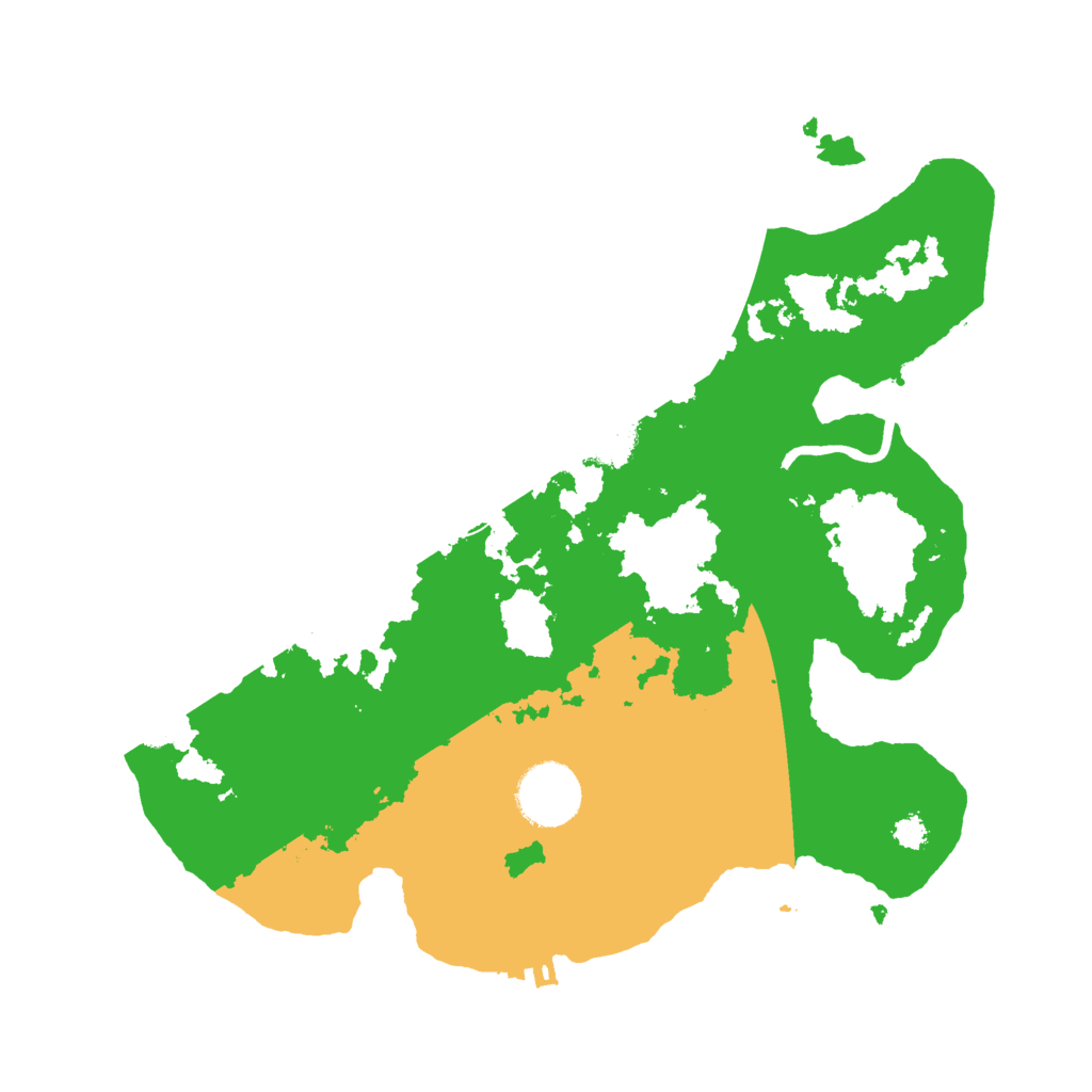 Biome Rust Map: Procedural Map, Size: 3000, Seed: 826965715