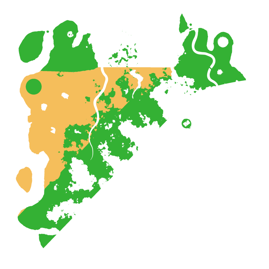 Biome Rust Map: Procedural Map, Size: 4500, Seed: 5122893